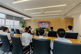 伟德国际1949集中观看阅兵式 凝聚金融国企奋进力量